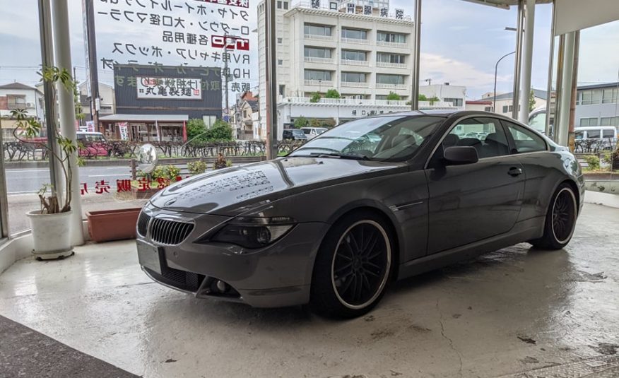 BMW 645ci stradale Import Importation de véhicules du Japon